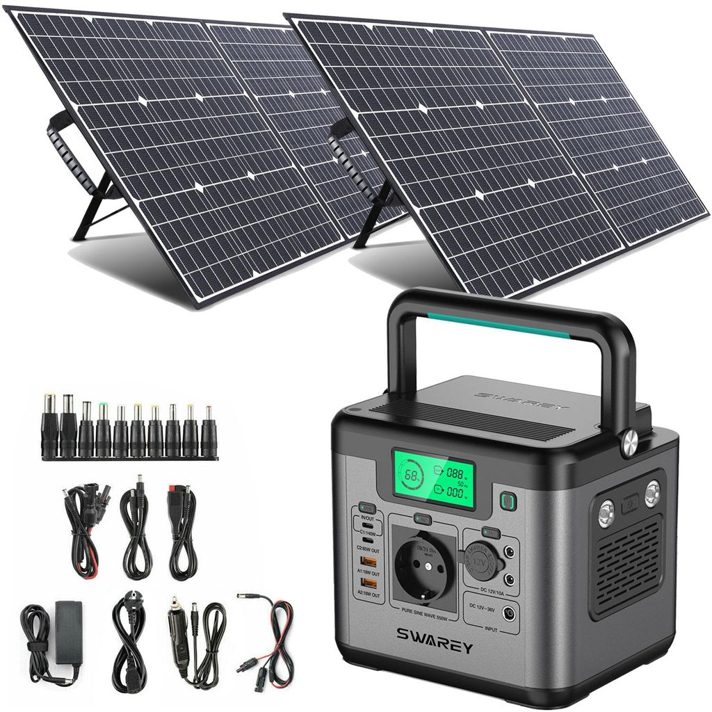 SWAREY 550W(1100W Spitze) Tragbare Powerstation Power Produktbild 