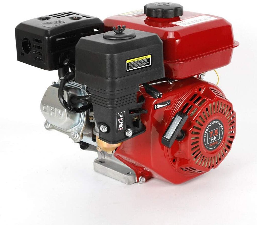 vidaXL Benzinmotor 15HP 9,6kW Ersatzmotor Industriemotor Standmotor Kartmotor
