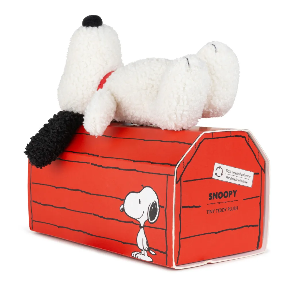 Doudou Snoopy Tiny Teddy de 17 cm, Idée Cadeau Naissance Idéale - 4