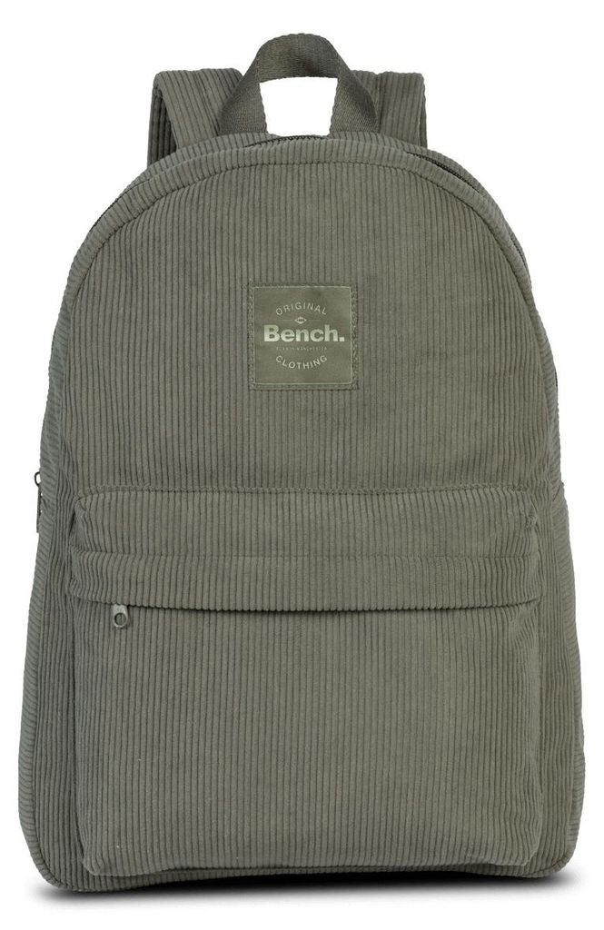 Bench. Freizeitrucksack Rucksack Cord Backpack Olive Green grüngrau
