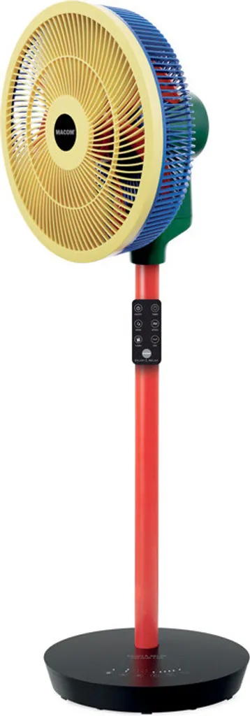 Macom Enjoy & Relax Ventilateur sur pied 35cm 8 vitesses silencieux