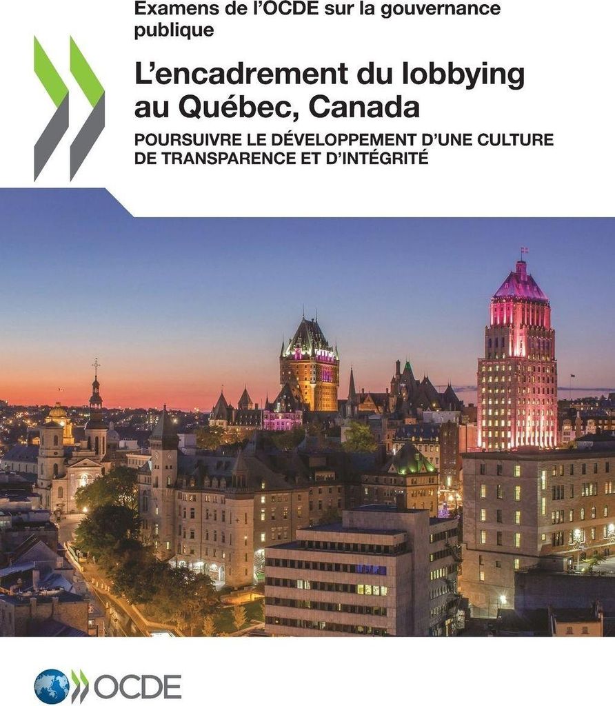 L'encadrement du lobbying au Québec, Canada