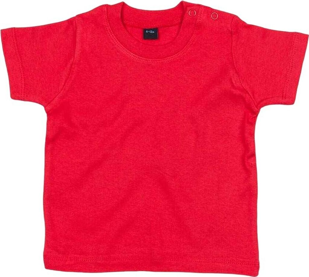 Babybugz - T-Shirt für Baby PC5006 (62) (Rot)