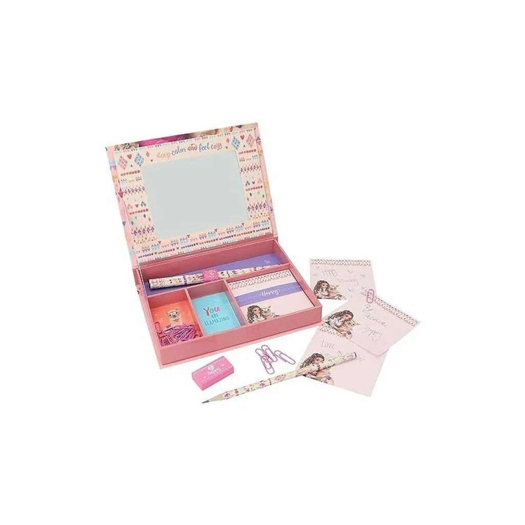 DEPESCHE TopModel Boîte de papeterie 0 - Set créatif avec accessoires - 3