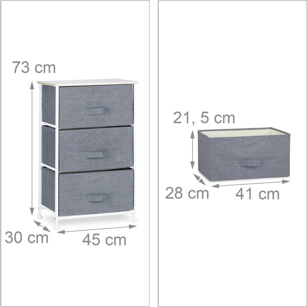 Rayonnage métallique gris modulable - Étagère de rangement multi-usage - 4