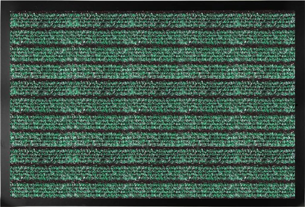 Tapis brosse DuraMat 6883 vert 100x150 cm - Semelle caoutchouc et robuste