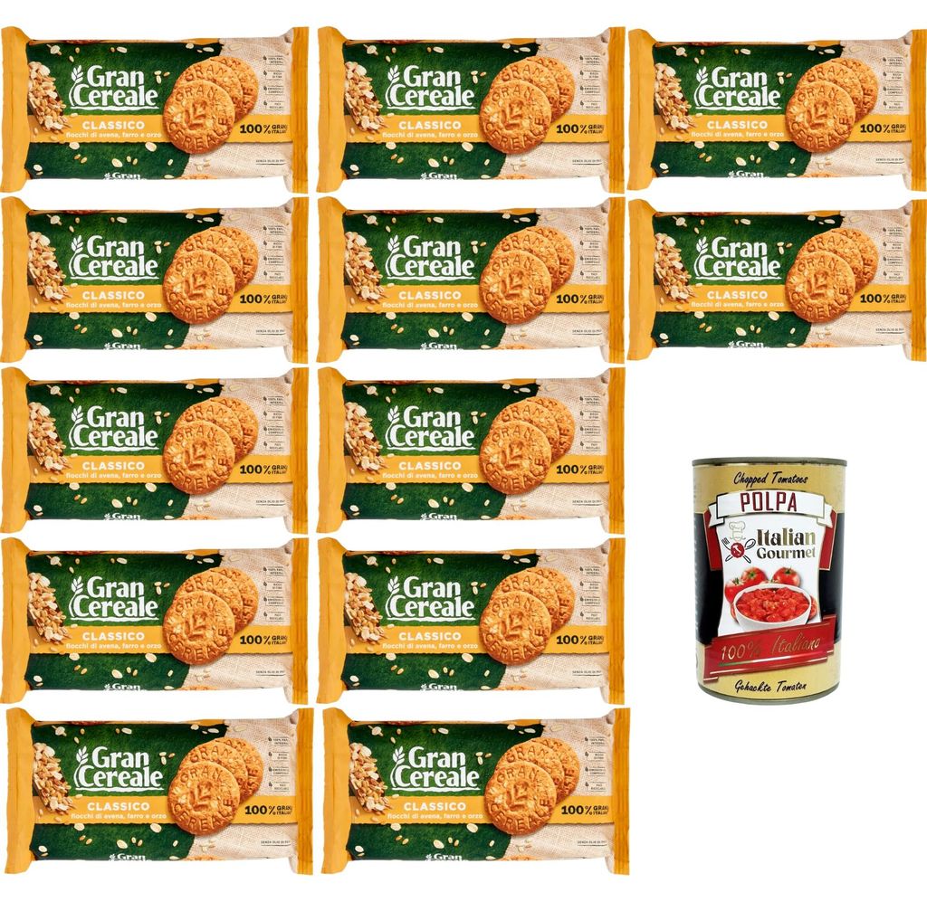 GranCereale Classico 12x 500 g – knusprige Vollkornkekse Produktbild 