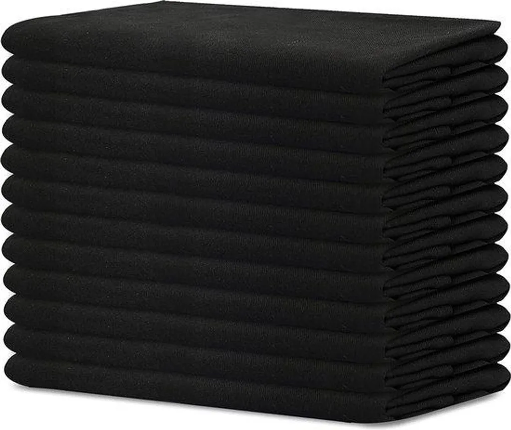 Set de serviettes de table lavables en coton pour vos dîners chics