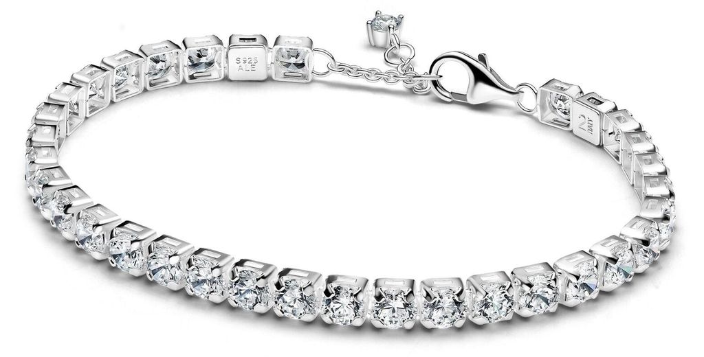 PANDORA Damen Tennisarmband Timeless, Sterlingsilber, Produktbild 