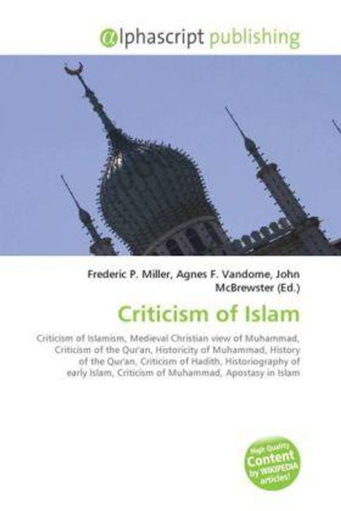 Criticism of Islam