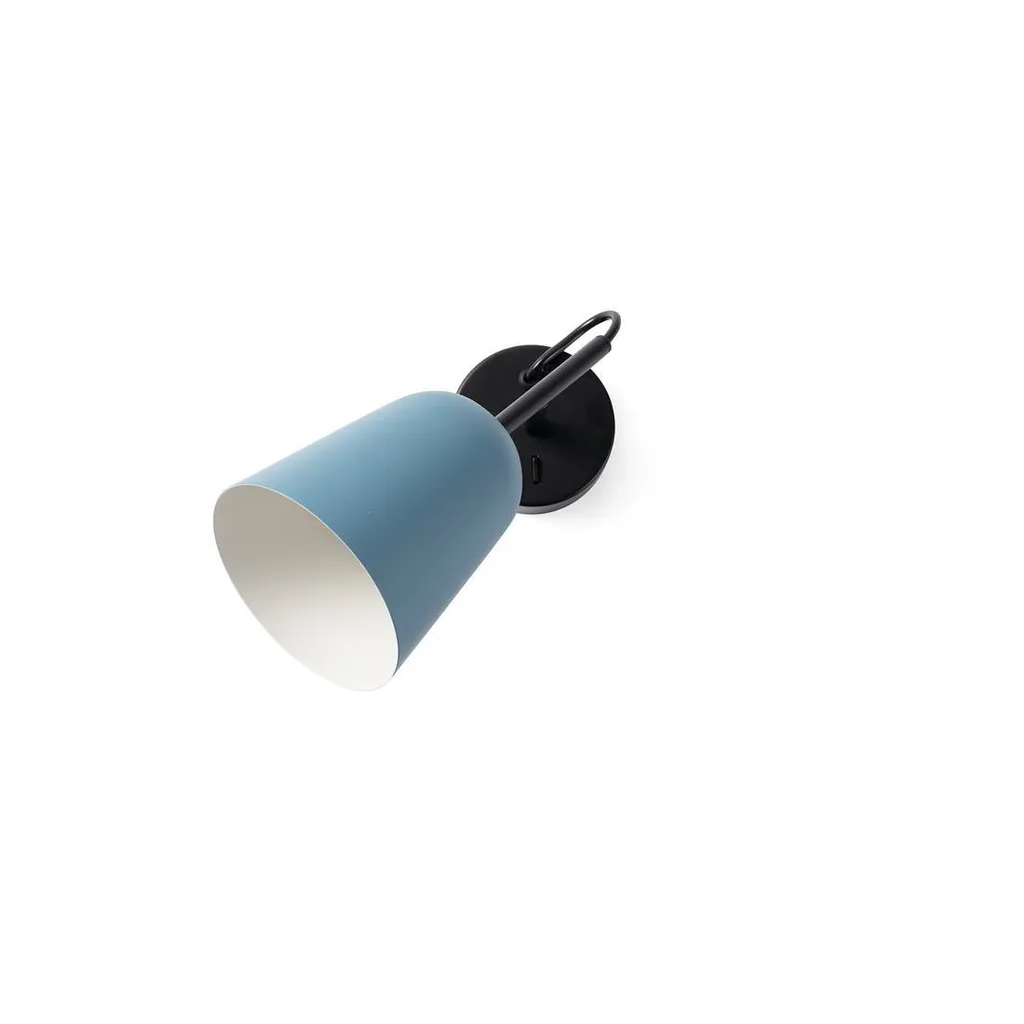 Applique murale STUDIO bleue 28274 - Éclairage orientable et robuste