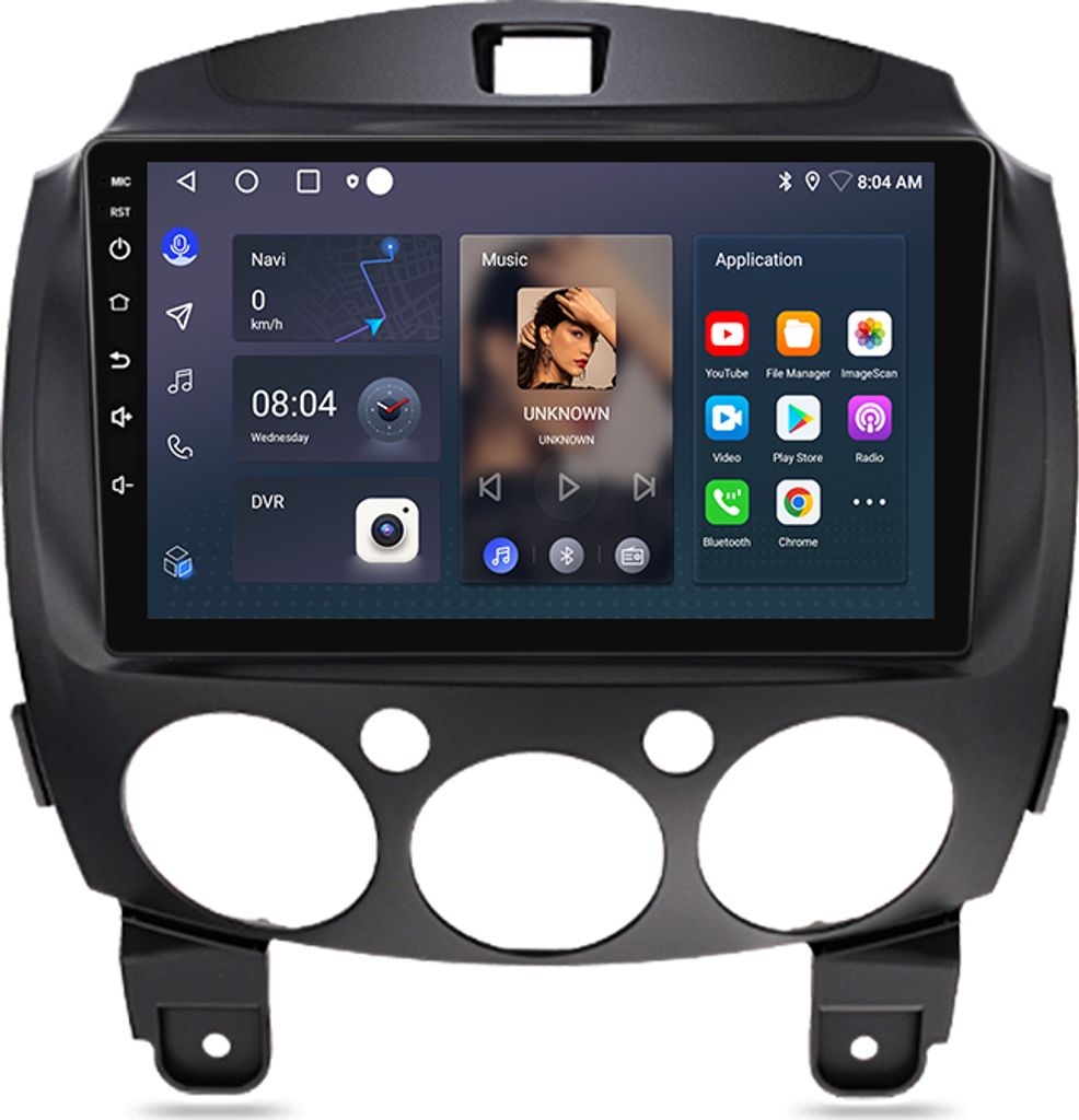 DAB android13 Navi für Mazda2 2007-2013 9" Autoradio  GPS Obrázek produktu 