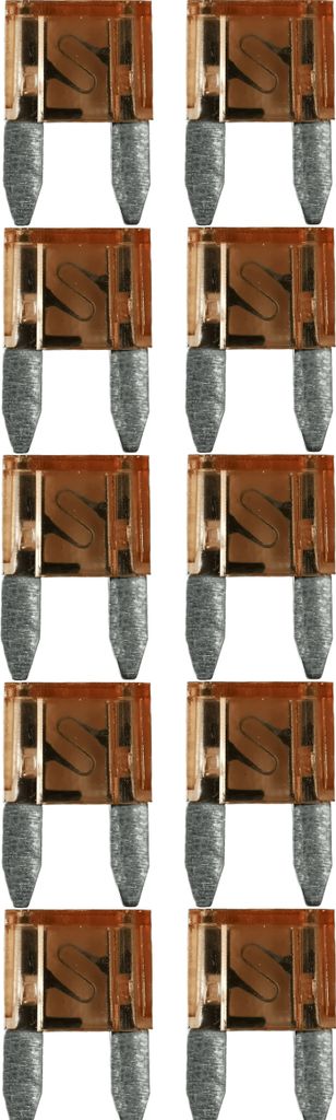 baytronic 10x auto fusibile piatto mini luce marrone 5A Immagine del prodotto 
