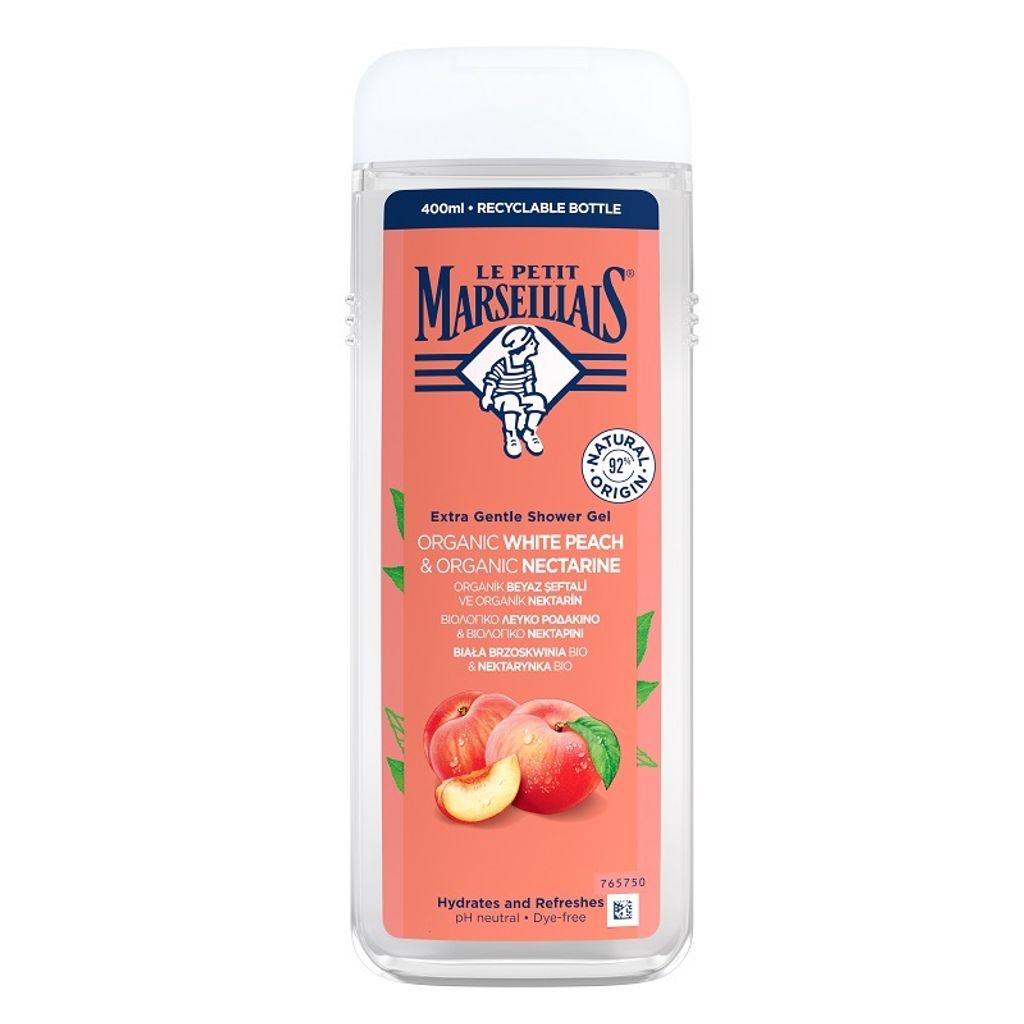 Le Petit Marseillais Bio-Duschgel Weißer Pfirsich und Nektarine 400 ml