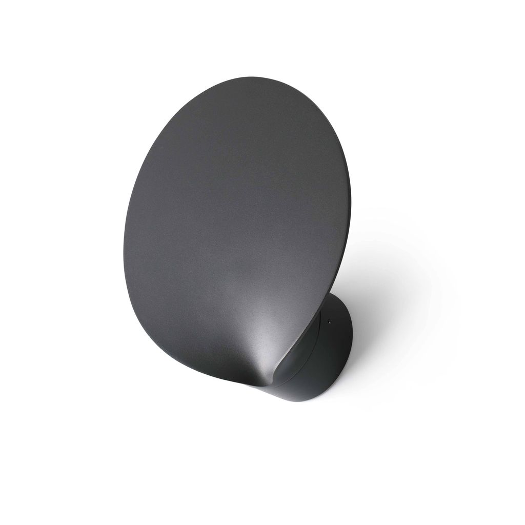 Faro 71223, Wandbeleuchtung für den Außenbereich, Dunkles Grau, Aluminium, IP65, I, 18 W