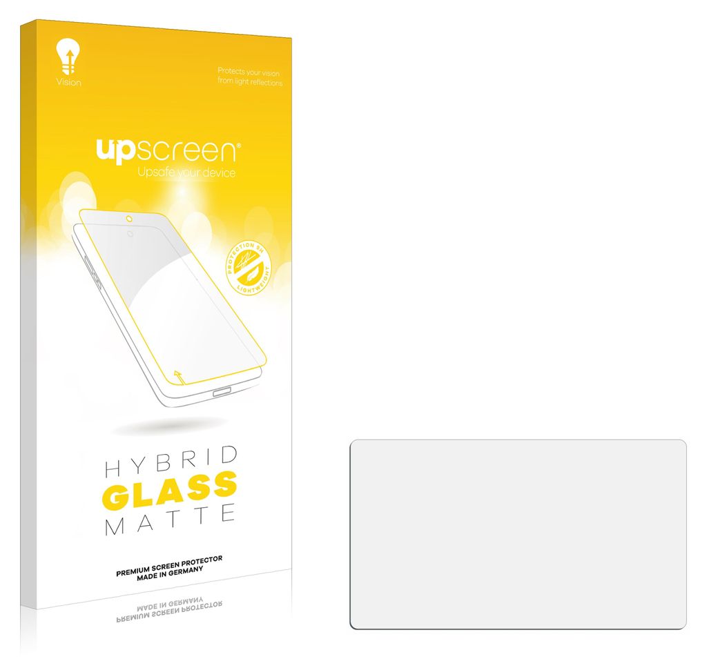 upscreen Entspiegelungs Schutzglas für Toyota Prius Touch 2 & Go Plus 2016-2022 (4. Gen.) Schutzfolie Panzer Folie Glas Display Schutz matt