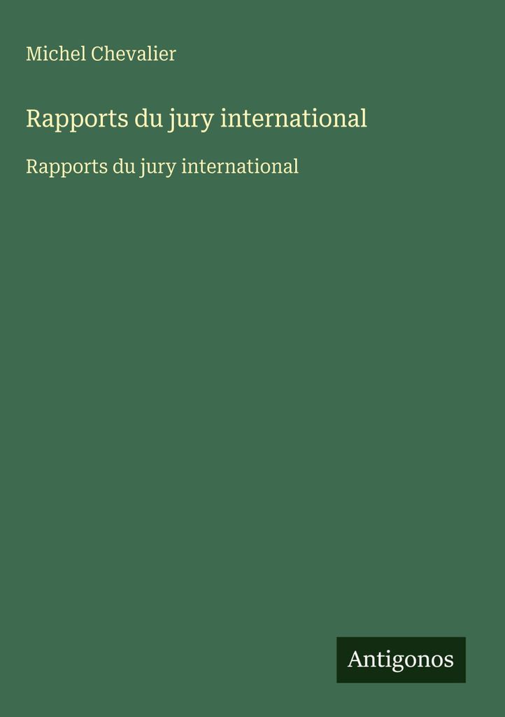 Berichte der internationalen Jury