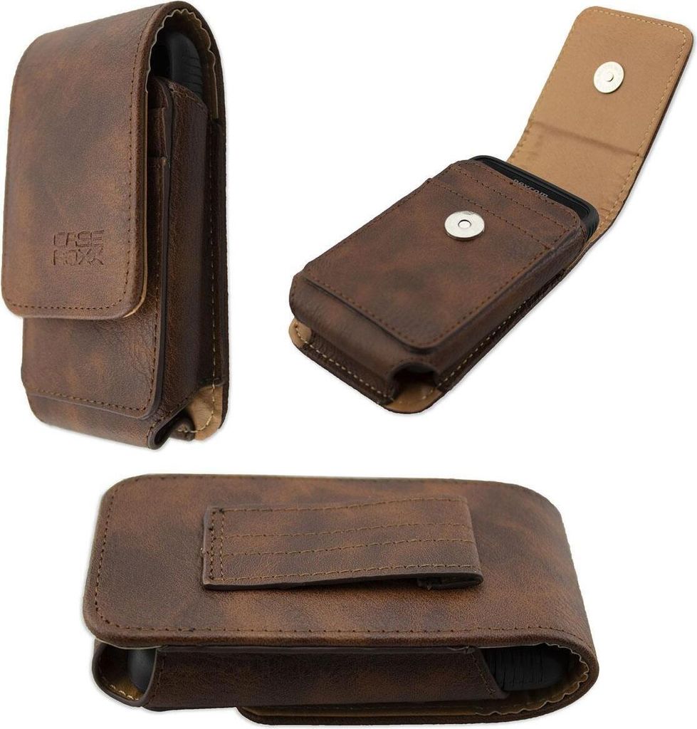caseroxx sac en cuir avec boucle de ceinture pour Dexcom G6 Image du produit 