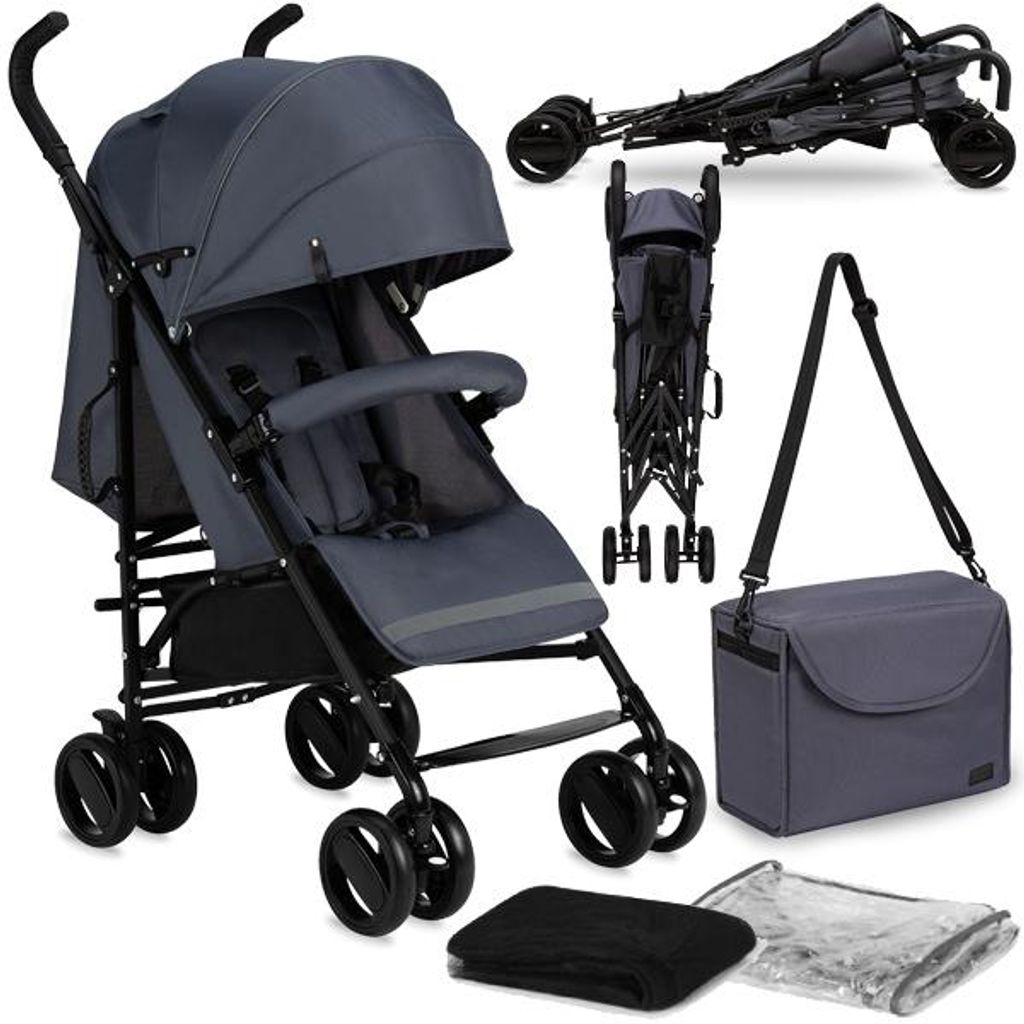 MoMi AKIRA – Ultraleichter Baby Kompaktbuggy 6,7 kg mit Produktbild 