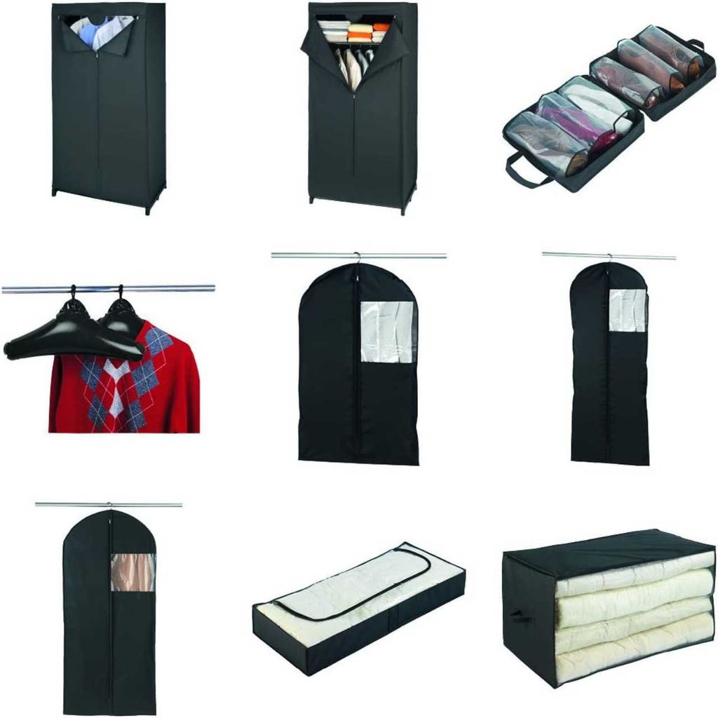 WENKO Kleidersack Deep Black Jumbo XXL - Kleiderhülle, Zdjęcie produktu 9