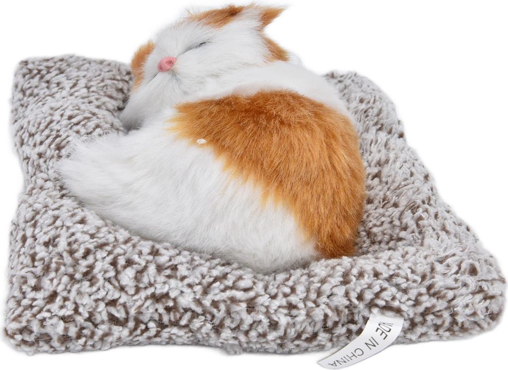Simulation Katze weich Plüsch Kätzchen Kinder Geschenk Aktivkohle Auto Tisch Ornament Dekoration