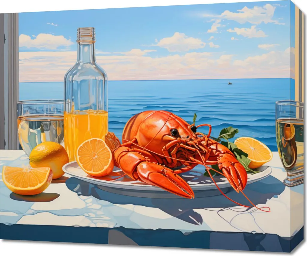 Tableau Image 60 x 50 cm Homary Non assorti pour décoration murale chic