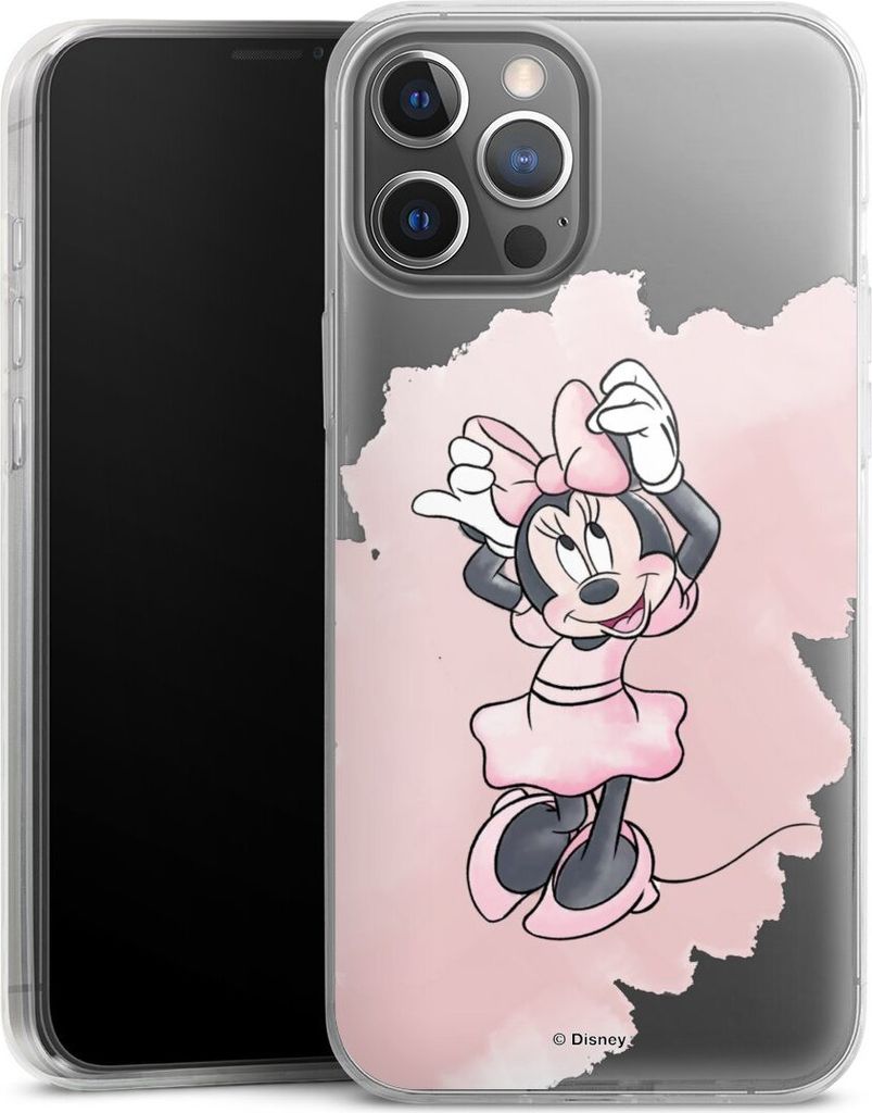 DeinDesign Slim Hülle für Apple iPhone 12 Pro Max Silikon Case Ultra Dünn Handyhülle Disney Mickey & Minnie Mouse Motiv ohne Hintergrund