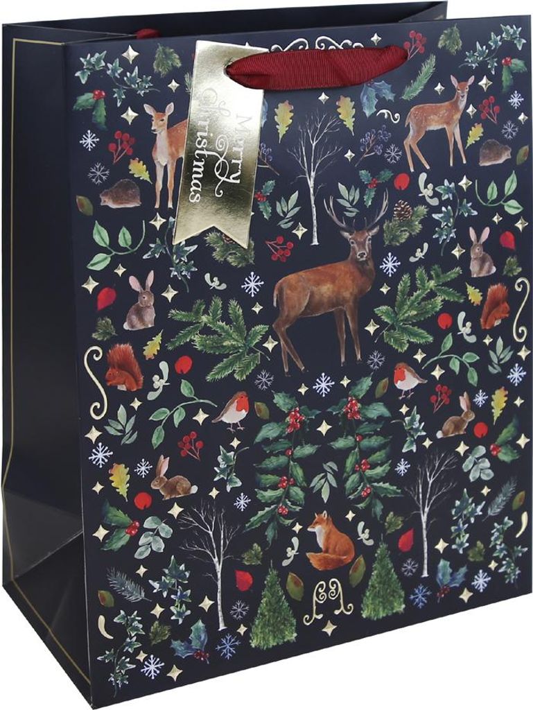 Clairefontaine Weihnachts-Geschenktüte "Weihnachtswald"
