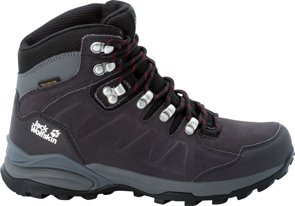 JACK WOLFSKIN Refugio Texapore Mid W Schuhe Damen grau 42