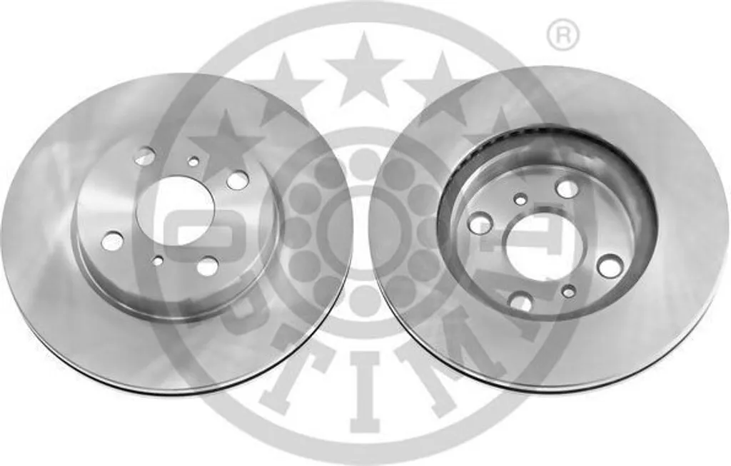 Paire de Disques Frein OPTIMAL BS-8766C 255mm Haute Performance pour iQ