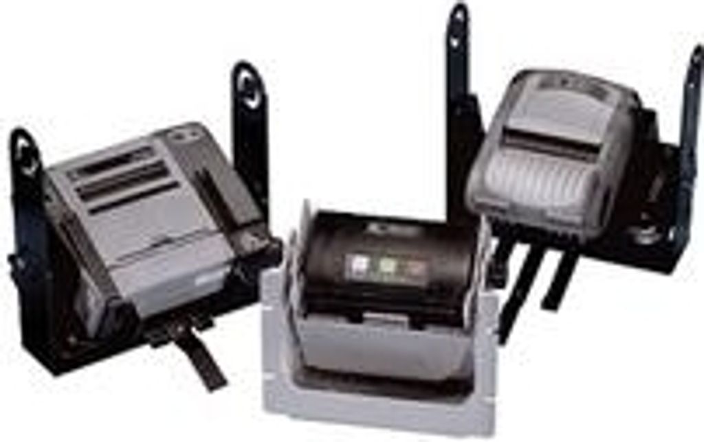 Zebra AK17463-002, Tragbarer Drucker, Passive Halterung, Schwarz