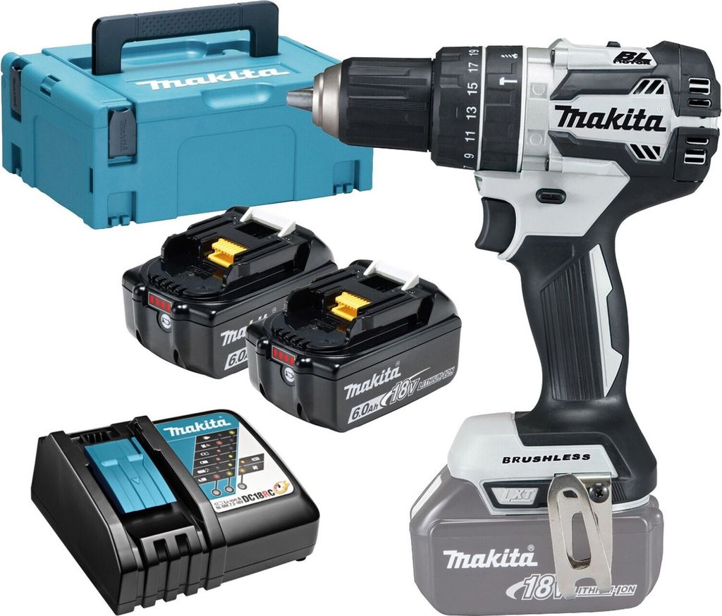 Makita DHP484RGJW Akku-Schlagbohrschrauber Produktbild 8