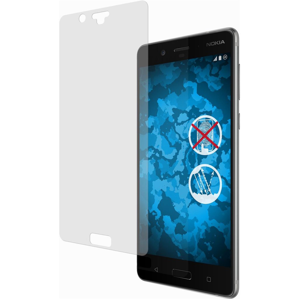 4er-Pack PhoneNatic Displayschutzfolien matt kompatibel mit Nokia 8