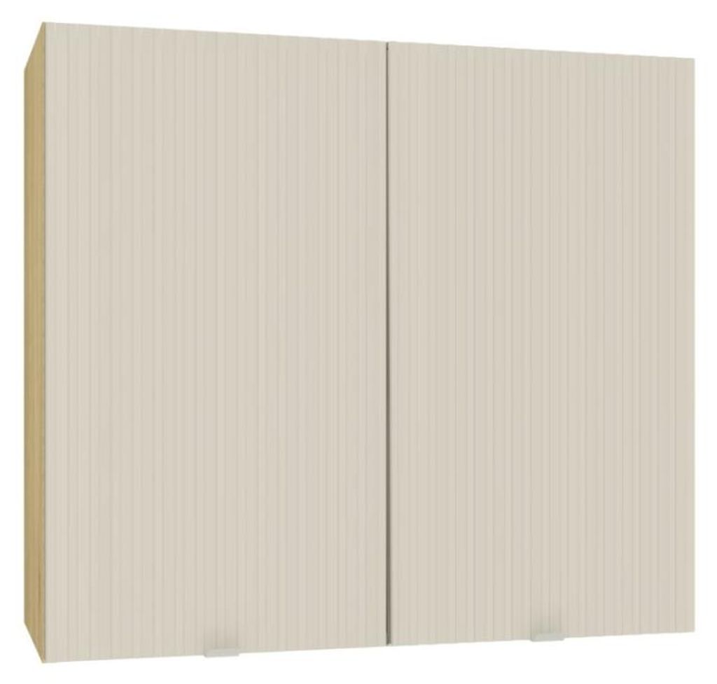 Keukenwandkast 80 cm - Beige, mat - Modulaire keuken - Productafbeelding 