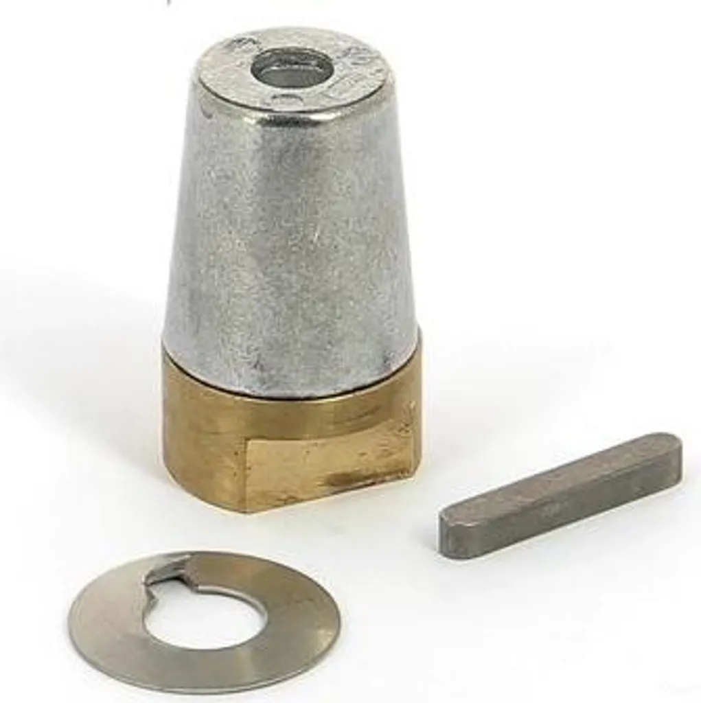 Écrou borgne VETUS SN60SET avec anode zinc pour arbre d'hélice 60mm