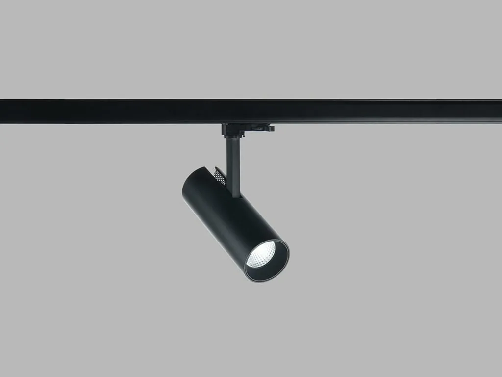 Projecteur LED 20W Haute Fidélité CRI90 MATRIX 2 pour Rail 3F Noir