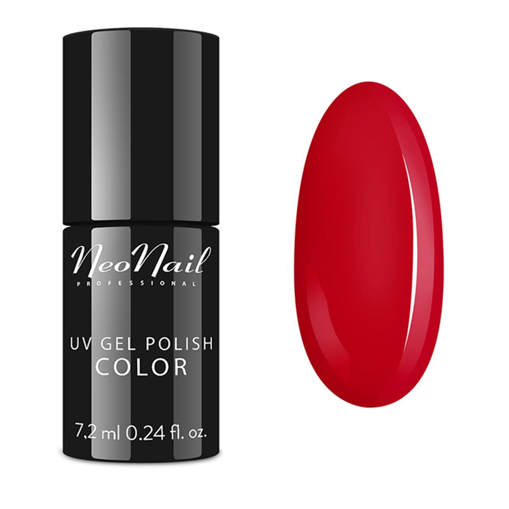 Neonail Lady In Red Collection Uv Hybrid Nail Polish Soak Off 7,2ml 3763 Fiery