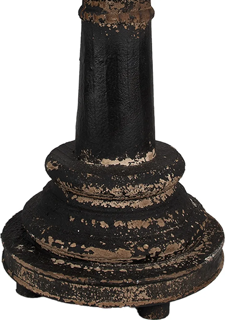 Lampe de Table Design Bois Noir 64 cm - Finition Artisanale Clayre & Eef