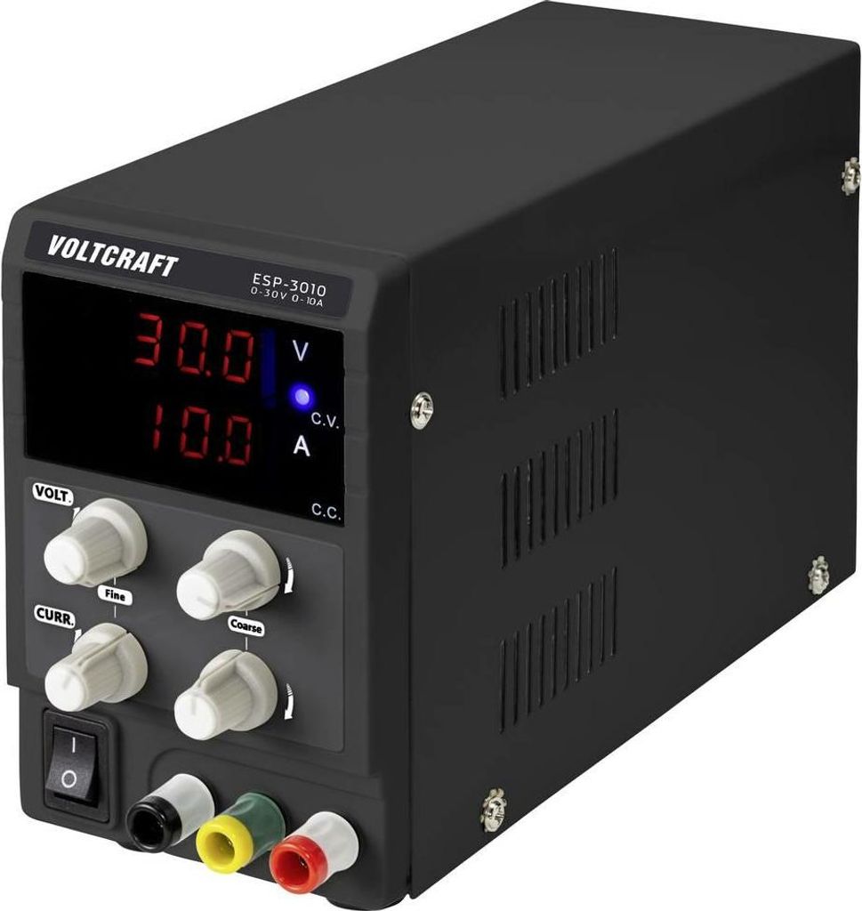 VOLTCRAFT ESP-3010 Labornetzgerät, einstellbar 0 - 30 V/DC Produktbild 