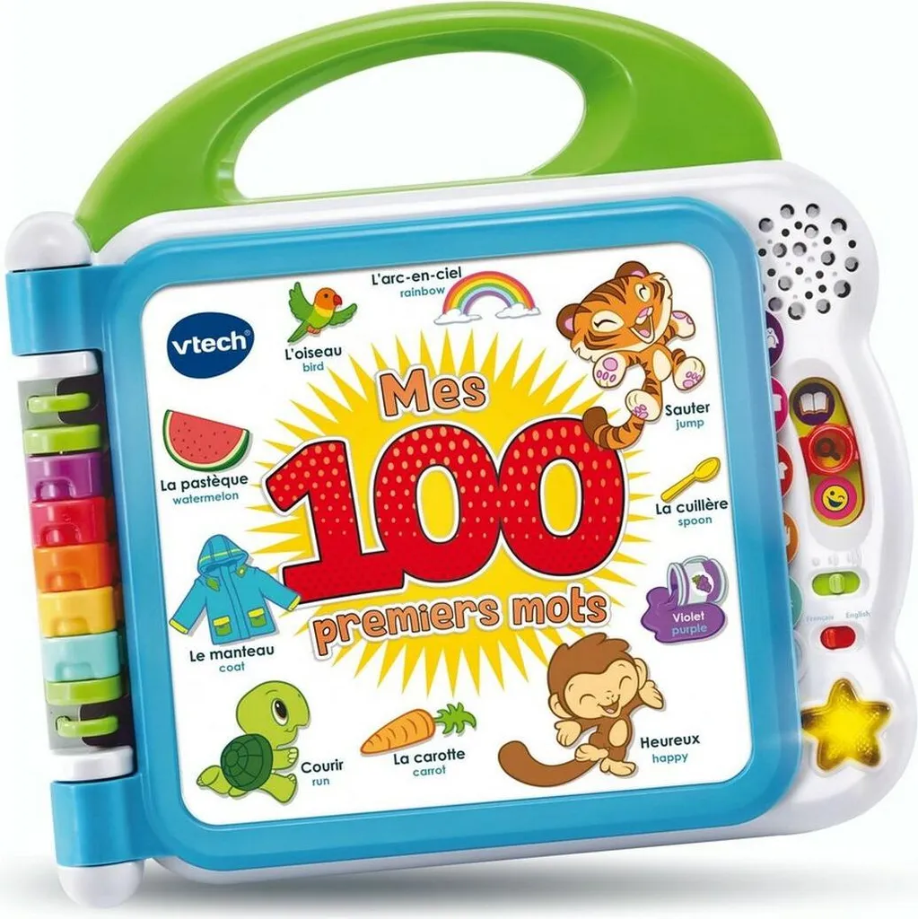 Livre éducatif bilingue VTech imagier interactif pour bébé dès 18 mois