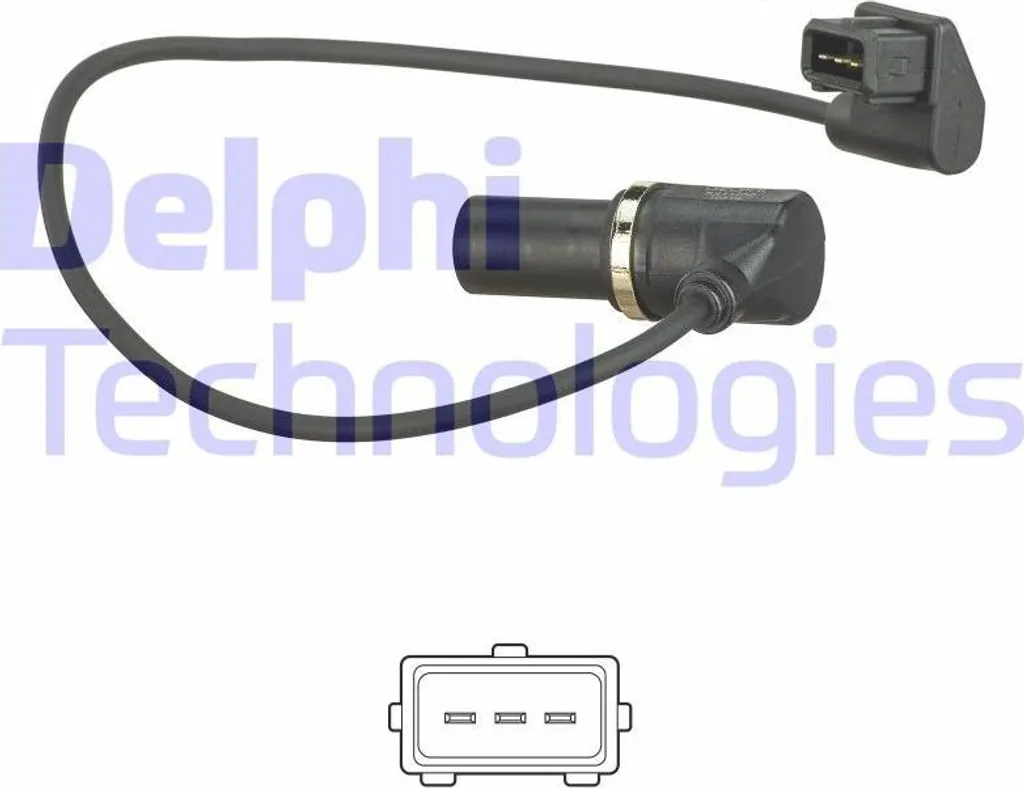 Capteur vilebrequin Delphi OE 12141247622 pour réparer BMW Z3 et E36