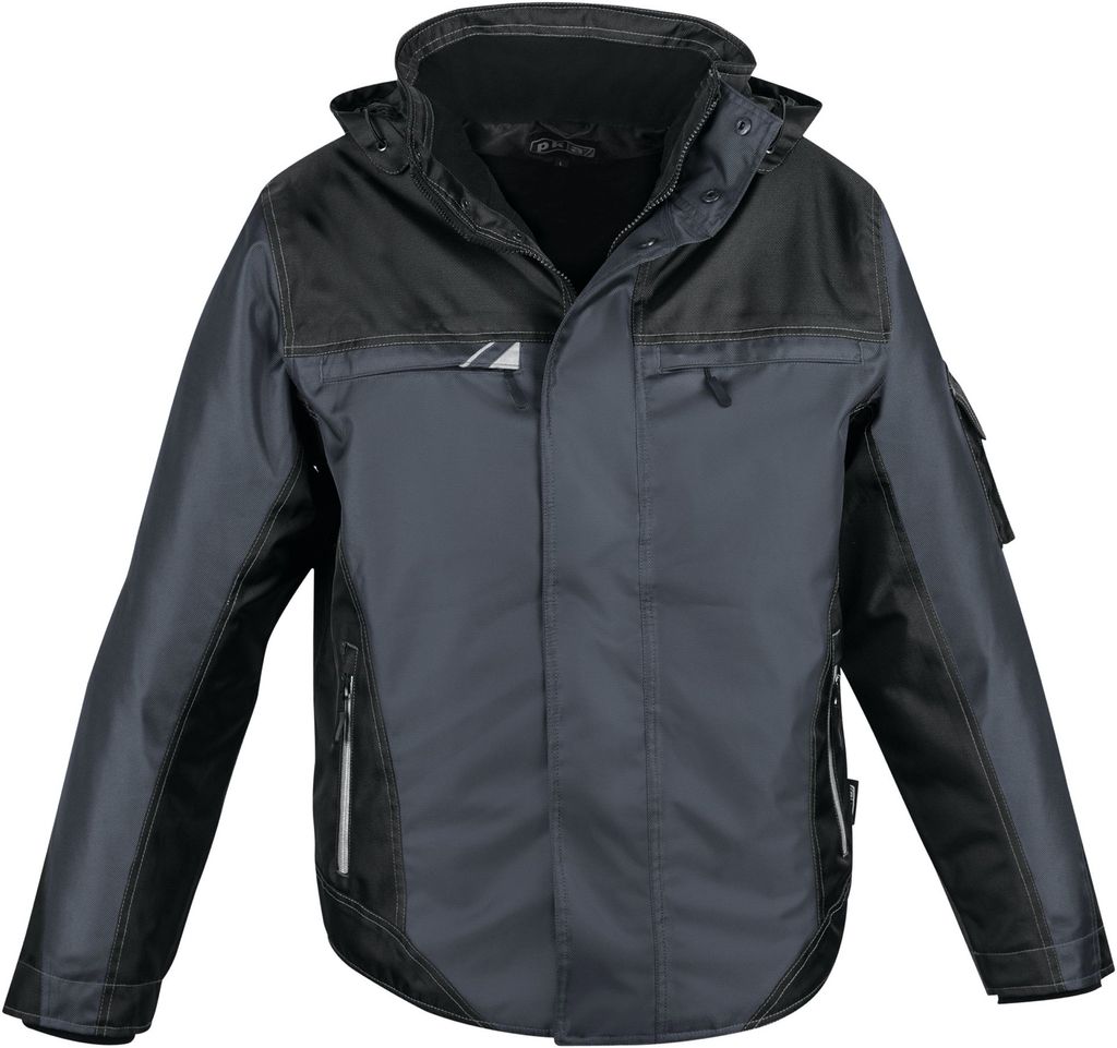 Padding-Jacke anthrazit/schwarz, Gr. 4XL - PKA Klöcker