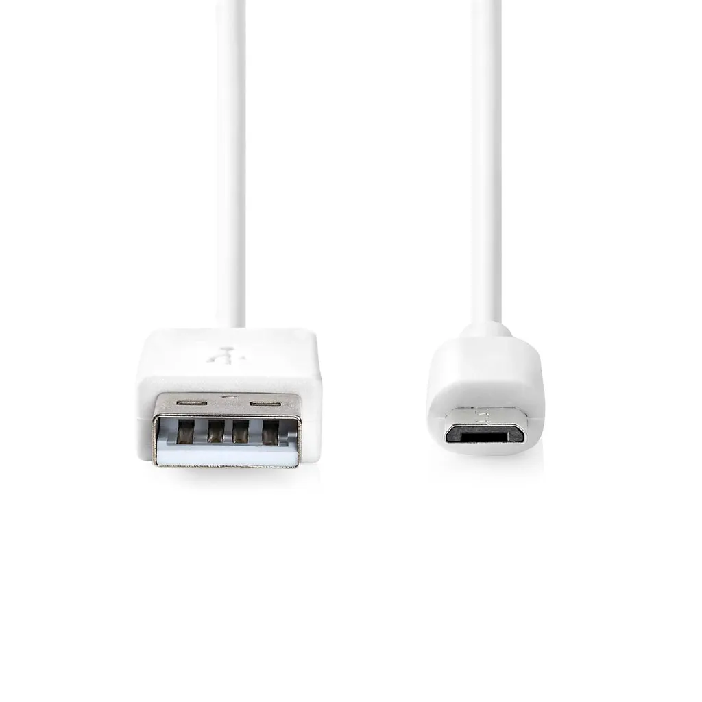 Cavo Ricarica Controller PS4 / Xbox One - USB a Micro-B 1m Bianco - 2