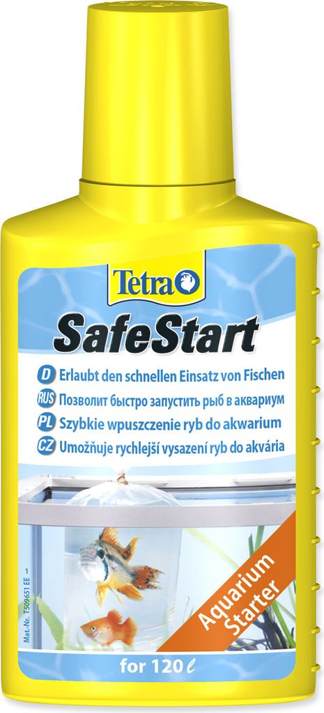 Tetra SafeStart 100ml Bakteriální přípravek s unikátní, Obrázek produktu 