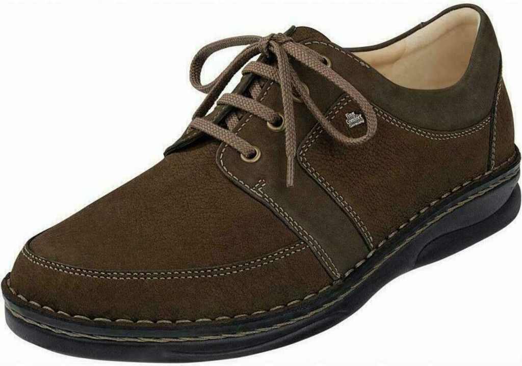 Finn Comfort, Herren, Schnürschuh, Norwich, Kaffee, Braun, Produktbild 