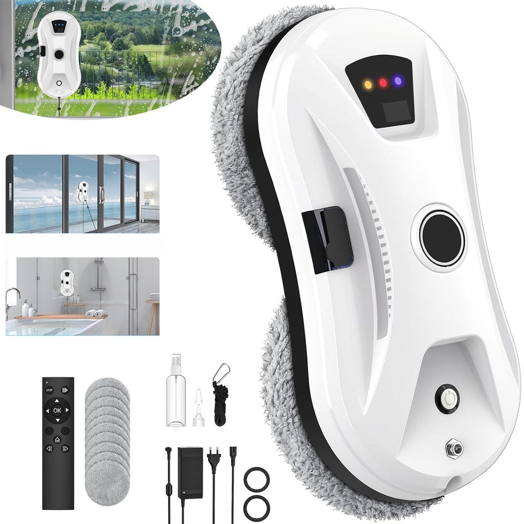 Fensterputzroboter mit Sprühfunktion, Elektrischer Produktbild 