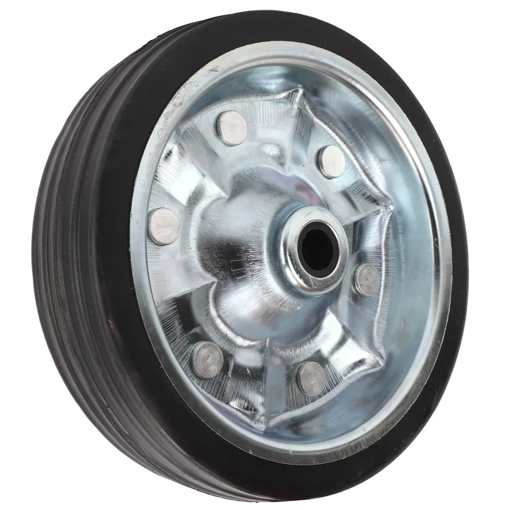 Roue de remplacement RV increvable pour cric de remorque bloqué