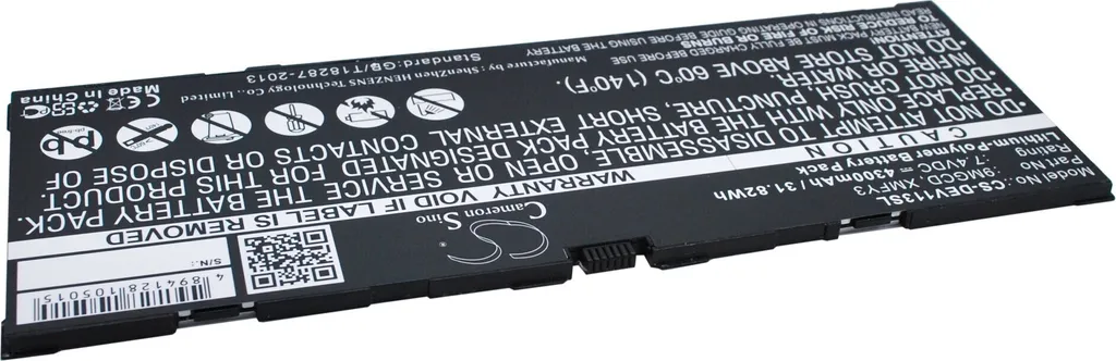 Batterie T06G Longue Durée pour Dell Venue 11 Pro 7130 et 7139