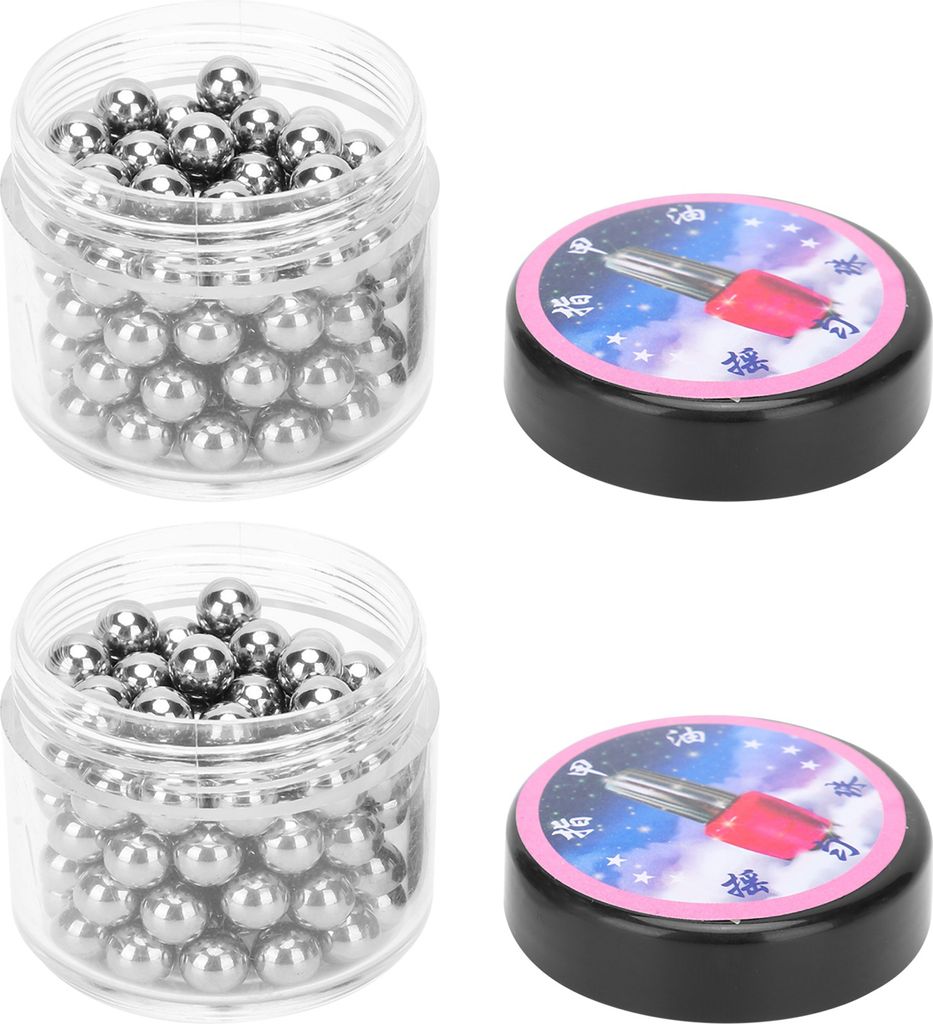 200Pcs Nail Polish Shaker Beads 304 Stainless Steel Ball AntiAcid Hand Tools 3/16