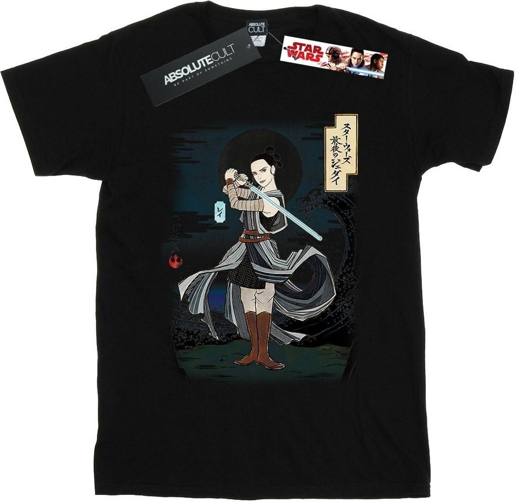 Star Wars - "The Last Jedi" T-Shirt für Damen BI45494 (S) (Schwarz)